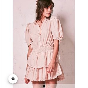 LoveShackFancy Marnie in Prairie Pink XS